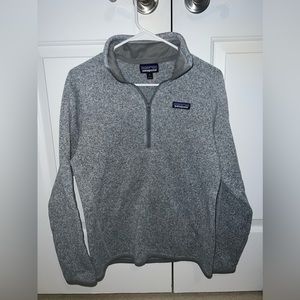 PATAGONIA FLEECE JACKET QUARTER ZIP WOMENS SIZE MEDIUM